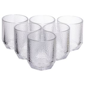 Набір склянок 6 (шт) 250 (мл) для лимонадів, соку, води, коктейлів HP-19-LJB-2