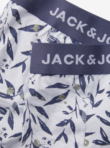 Набір чоловічих трусів боксерів Jack & Jones ADDITIONAL 3 шт в наборі | Зображення 5