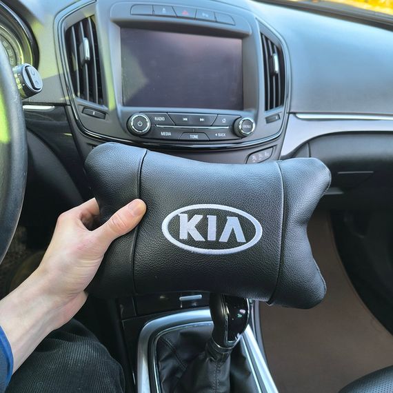 Подушка підголівник для дороги Kia, Подушки для шиї на підголівник Подушка дорожня шиї UM-35 | Зображення 5