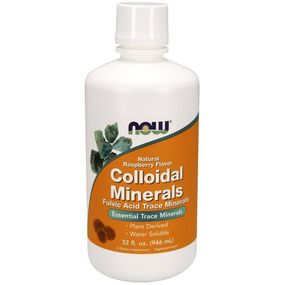Мультиминеральный комплекс NOW Foods Colloidal Minerals Liquid 946 ml /32 servings/ Natural Raspberry
