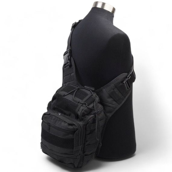 Чоловіча сумка через плече містка, Сумка через плече військового забарвлення Чоловіча армійська FP-89 | Зображення 7