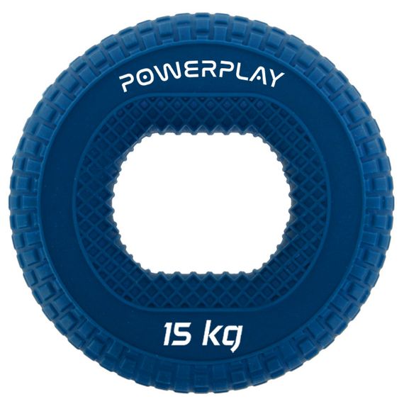 Эспандер кистевой силиконовый Паверплей PP-4333 Hand Grip Light 15 кг. Синий