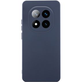 Чохол TPU GETMAN Liquid Silk Full Camera для Xiaomi Redmi Note 14 Pro 5G Синій / Midnight blue