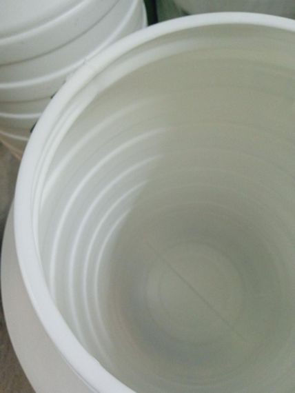 Пищевая бочка 48л  белая  широкая горловина для молока и воды | Зображення 1