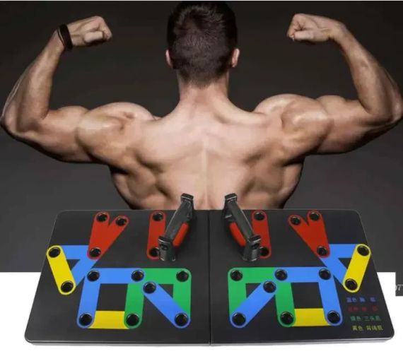 Дошка для віджимань Foldable Push Up Board 14 в 1 упор для віджимань підставки для віджимань | Зображення 4