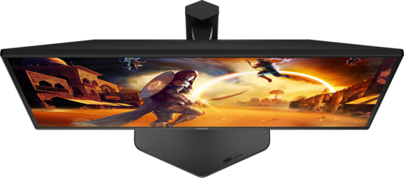 Монiтор 24.5" AOC Q25G4SR Black/Red | Зображення 3
