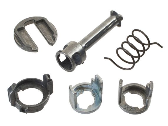 BMW X3 E83 (04-11) (6 елементів) 46мм ремкомплект вкладиша (личинки) замка передньої ручки БМВ х3 е83 | Зображення 1