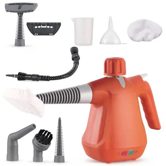 Пароочиститель для уборки Domotec MS-1372 1000Вт резервуар на 350мл QF-53 | Зображення 3