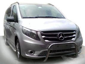 Кенгурятник WT005 (нерж.) для Mercedes Vito / V W447 2014-2024 гг