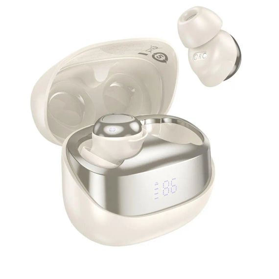 Навушники HOCO EW200 Elegant true wireless sleep BT headset Milky White | Зображення 1