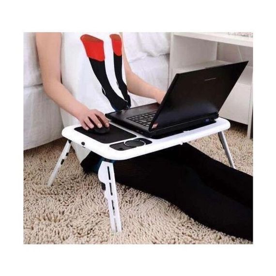 Подставка для ноутбука с открытой конструкцией LD-09 E-Table, Столик для LN-454 ноутбука металлический | Зображення 5