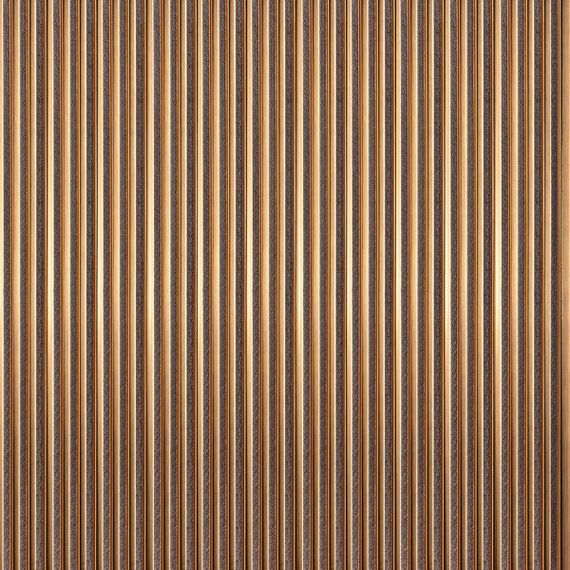 Рейка декоративна PS 2900х120х12мм Під коричневу шкіру з бронзою SW-00002135 | Зображення 5