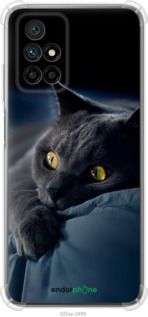 Чохол на Xiaomi Redmi 10 Димчастий кіт "825sp-2488-2448"