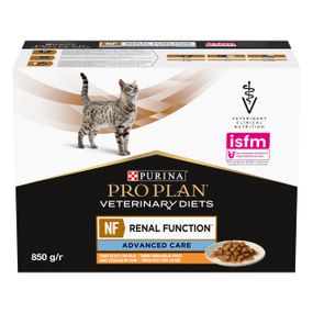 Вологий корм для котів з захворюваннями нирок Purina Veterinary Diets NF Renal 85 гр х 10 шт