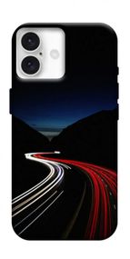 Чохол з картинкою Червоно-біла дорога для Apple iPhone 16 Plus
