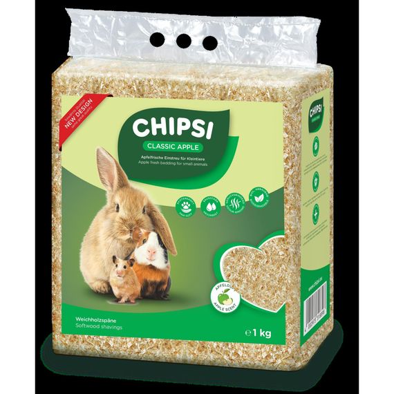 Наповнювач Chipsi для гризунів Зелене яблуко гігієнічний тирса 15 л/1 кг | Зображення 2