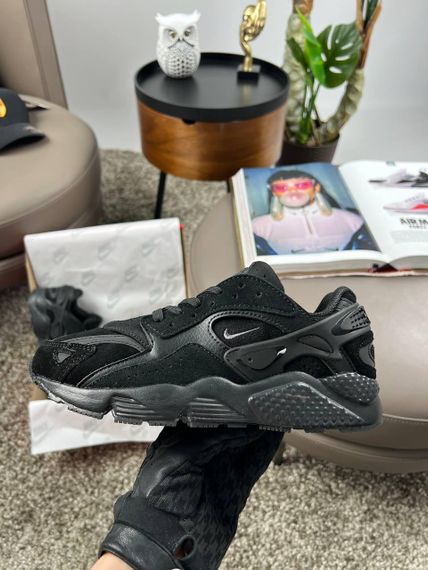 Кросівки Air Huarache All Black (шкіра , текстиль) весна / літо / осінь 39 25 | Зображення 5