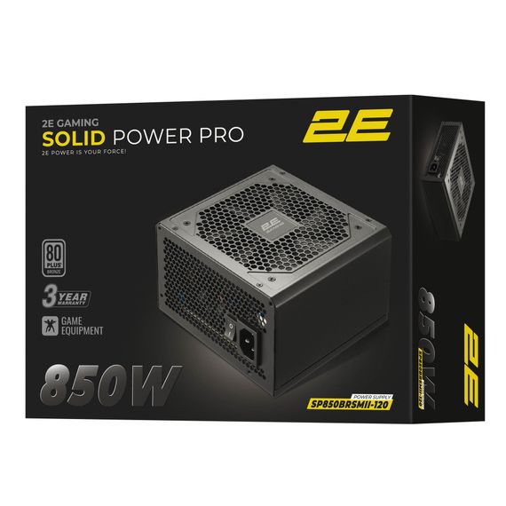 Блок живлення 2E 850W GAMING Solid Power Pro (2E-SP850BRSMII-120) | Зображення 4