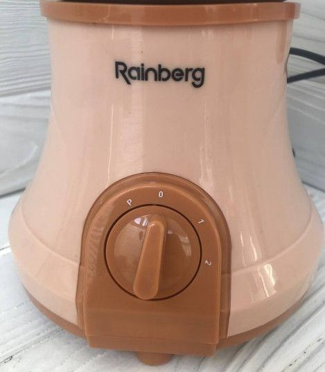 Електрична потужна роторна кавомолка Rainberg RB-2207, Побутова електро кавомолка для дому кавомолка | Зображення 3