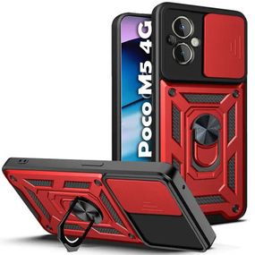 Чехол для мобильного телефона BeCover Military Poco M5 4G Red (710571)