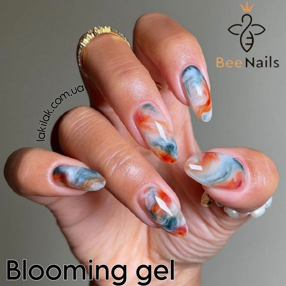 База для розтікання Bee Nails Blooming gel (для дизайну по мокрому) 15мл