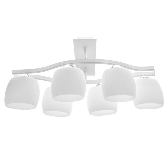 Люстра потолочная E27 60W WH (BR-01462C/6)