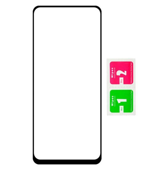 Захисне скло Primo Full Glue для телефону Xiaomi Redmi 13 4G / Redmi 12 / Poco M6 Pro 5G / Poco M6 4G - Black | Зображення 1