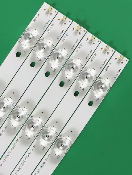 LED підсвітка TV 49" RF-AJ490E32-0601L-01 A1 RF-AJ490E32-0601R-01 A1 B49U235T2 LC-49CFF5001K 12шт. | Зображення 3