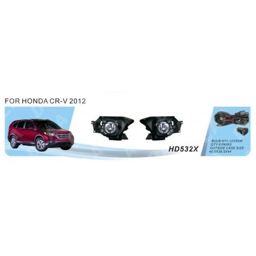 Фари дод. модель Honda CR-V/2012-14/HD-532X/ел.проводка