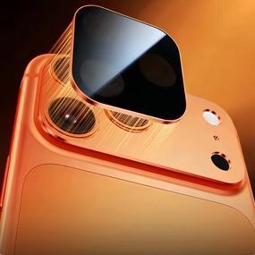 Захисне скло для камери Magnetic Armor iPhone 17 Pro Max AR Anti-Reflective магнітне оранжеве