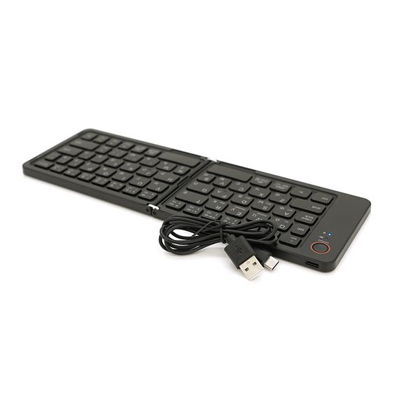 Клавіатура бездротова B023, розкладна, 67 клавіш, (Eng/Pyc), 2.4G, 280x92mm, Black, Box | Зображення 2