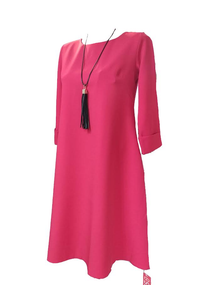 Сукня вільного крою М&M червоний (213864)