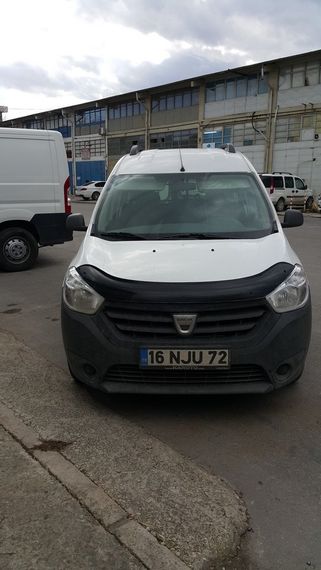 Дефлектор капоту (EuroCap) для Dacia Lodgy 2013-2024 рр | Зображення 6