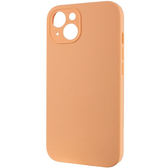 Чохол Silicone Case Full Camera Protective (AA) NO LOGO для Apple iPhone 15 (6.1") Помаранчевий / Cantaloupe | Зображення 2