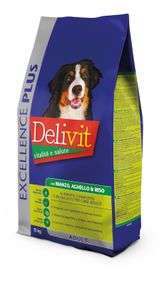 Корм DeliVit Excellence Adult Dog Beef & Lamb сухой с говядиной и ягненком для взрослых собак 15 кг
