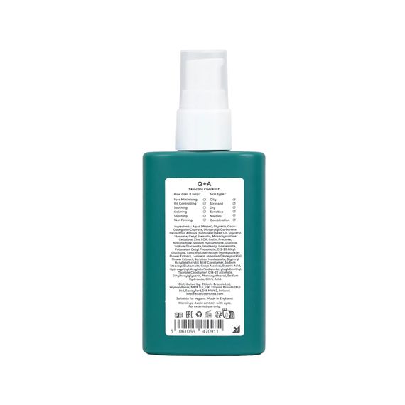 Зволожуючий крем для обличчя Q+A Zinc PCA Rebalancing Moisturiser (75 ml) | Зображення 2
