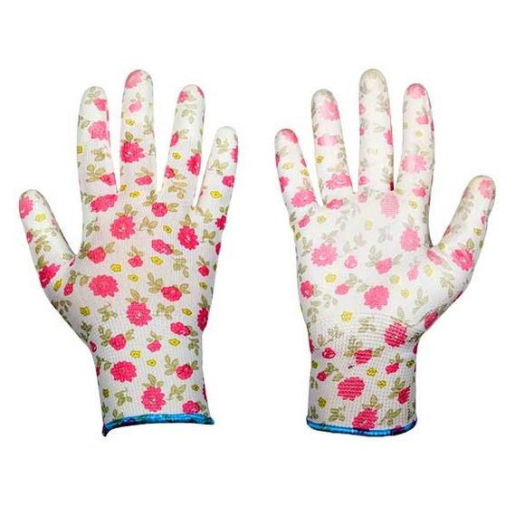 Рукавички захисні Bradas PURE PRETTY поліуретан розмір 6 RWPPR6