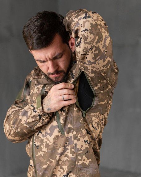 Тактична куртка софтшел Kord second generation pixel ВТ7803 | Зображення 9