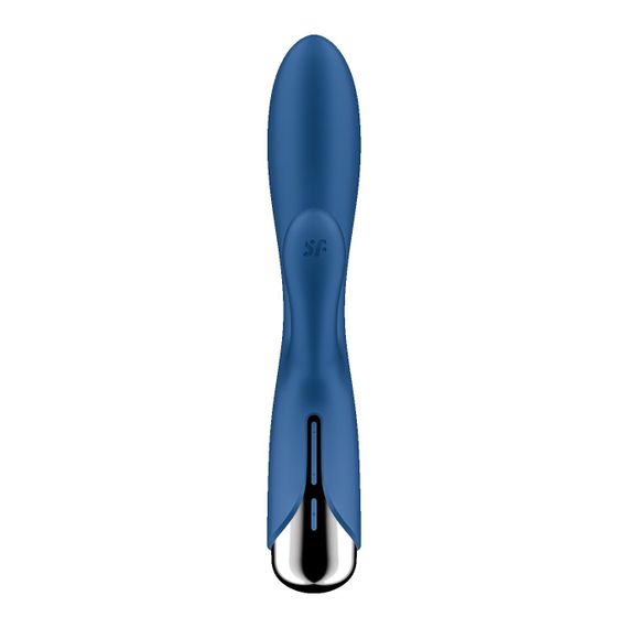 Вібратор-кролик з ротацією Satisfyer Spinning Rabbit 1 Blue, 3 мотори | Зображення 5
