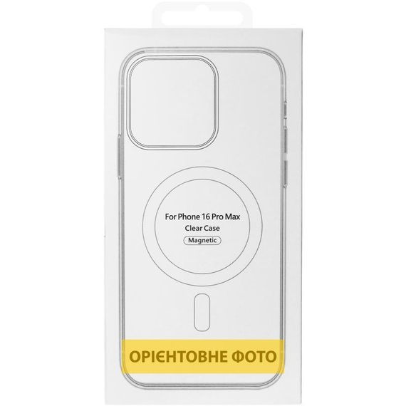 TPU+PC чохол Clear Garden with MagSafe для Apple iPhone 17 (6.3") Blue Blossom | Зображення 1