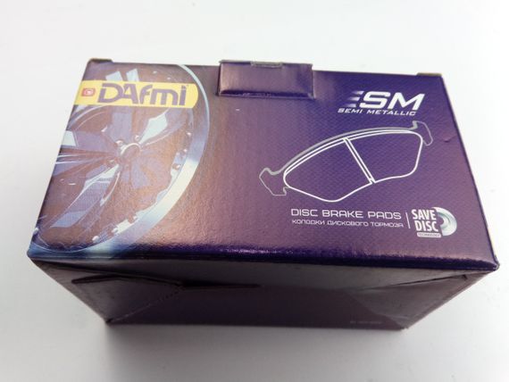 Колодки передні гальмівні Газель, Dafmi SM (Д443СМ) (3302-3501090) (D443SM) | Зображення 1