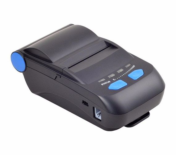 Термопринтер, POS, чековый мобильный принтер Xprinter XP-P300 чёрнный, bluetooth (XP-P300) | Зображення 3