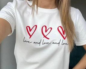 Футболка жіноча з принтом повсякденна XL Білий