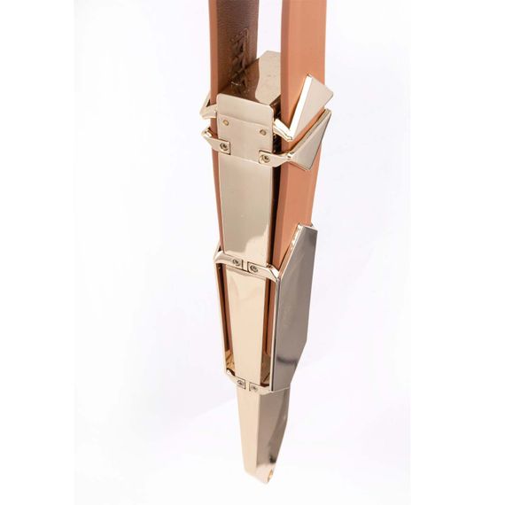 Регульована шльопалка LOCKINK Adjustable Slapper for Impact Play - Brown | Зображення 5