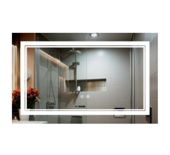 Дзеркало Qtap Cardinal з LED-підсвічуванням Touch QT0478C5080