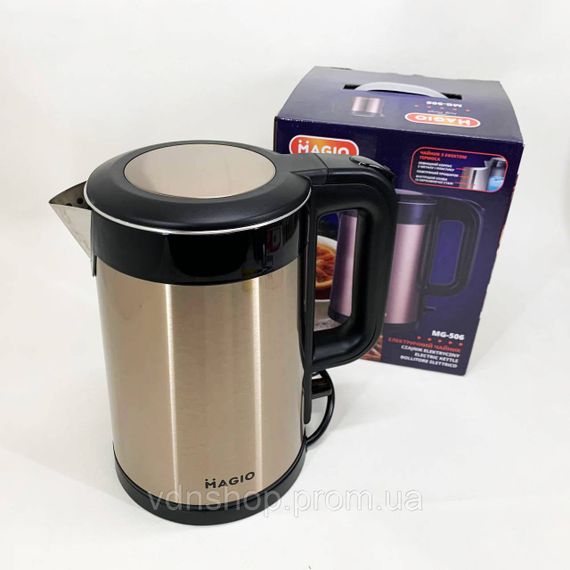 Чайник для бытового использования, Электрический чайник с индикацией включения дисковый OV-44 | Зображення 2