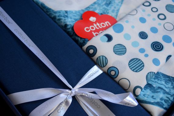 Комплект постільної білизни Cotton Box Maritime 200×220 Sail Mavi | Зображення 5