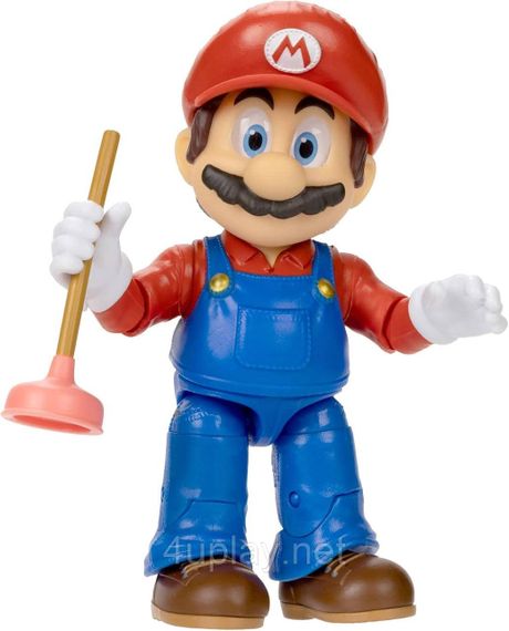 Колекційна фігурка Маріо 13см Брати Супер Маріо в кіно Оригінал The Super Mario Bros Movie | Зображення 2