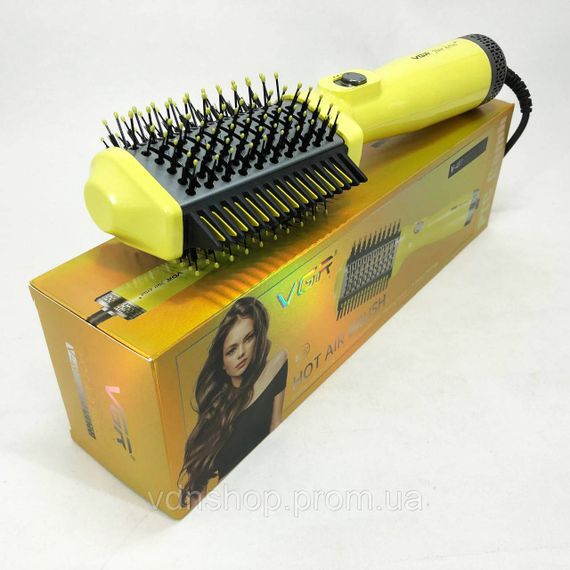 Фен для укладки любых волос VGR V-497, Фен для волос с дифузором Хороший дома складной YN-60 | Зображення 4