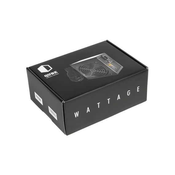 Блок живлення Qube 600W (QBC-GPS600A12Bulk Black) | Зображення 8